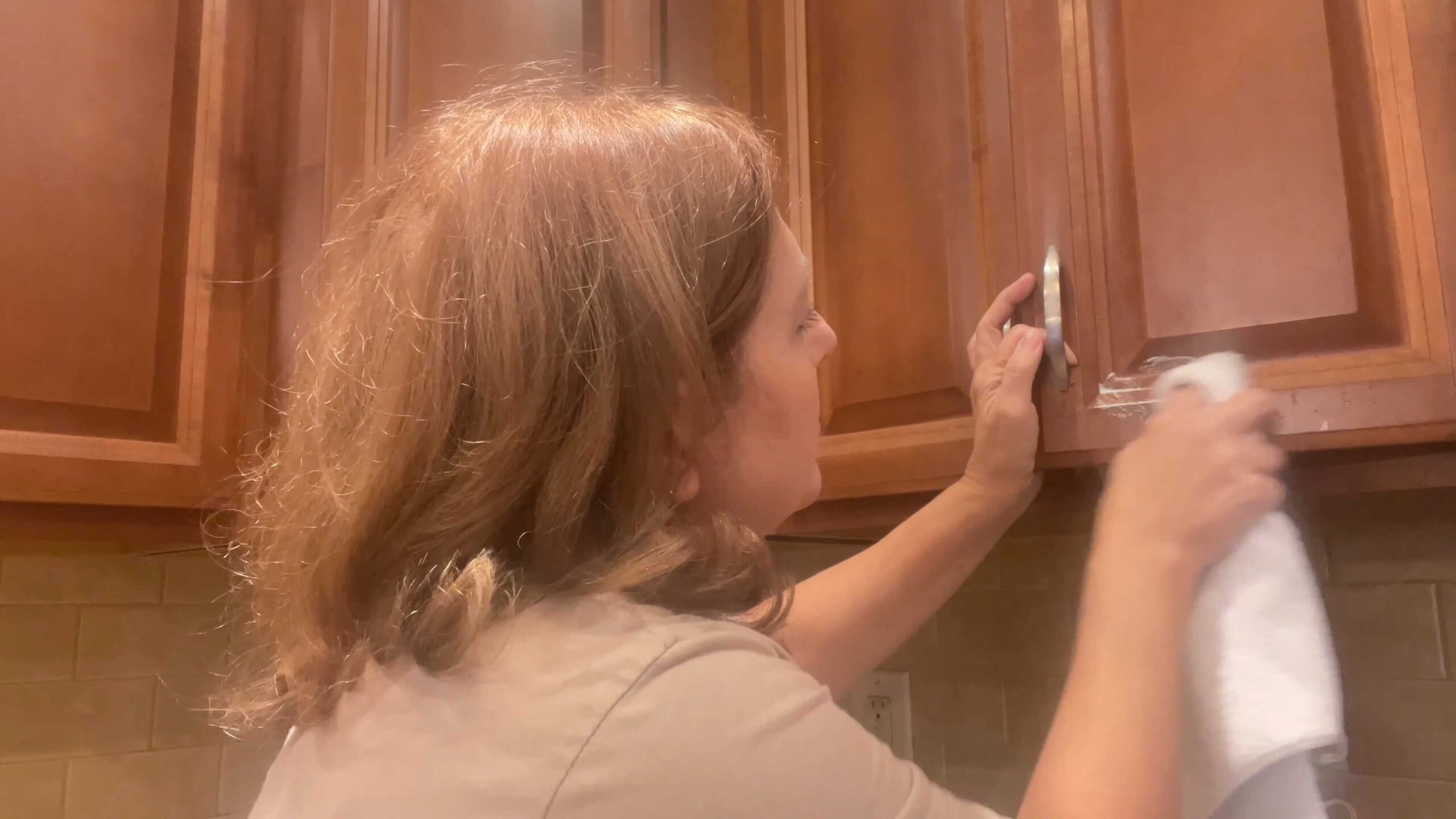Cabinet Grease Removal Hack