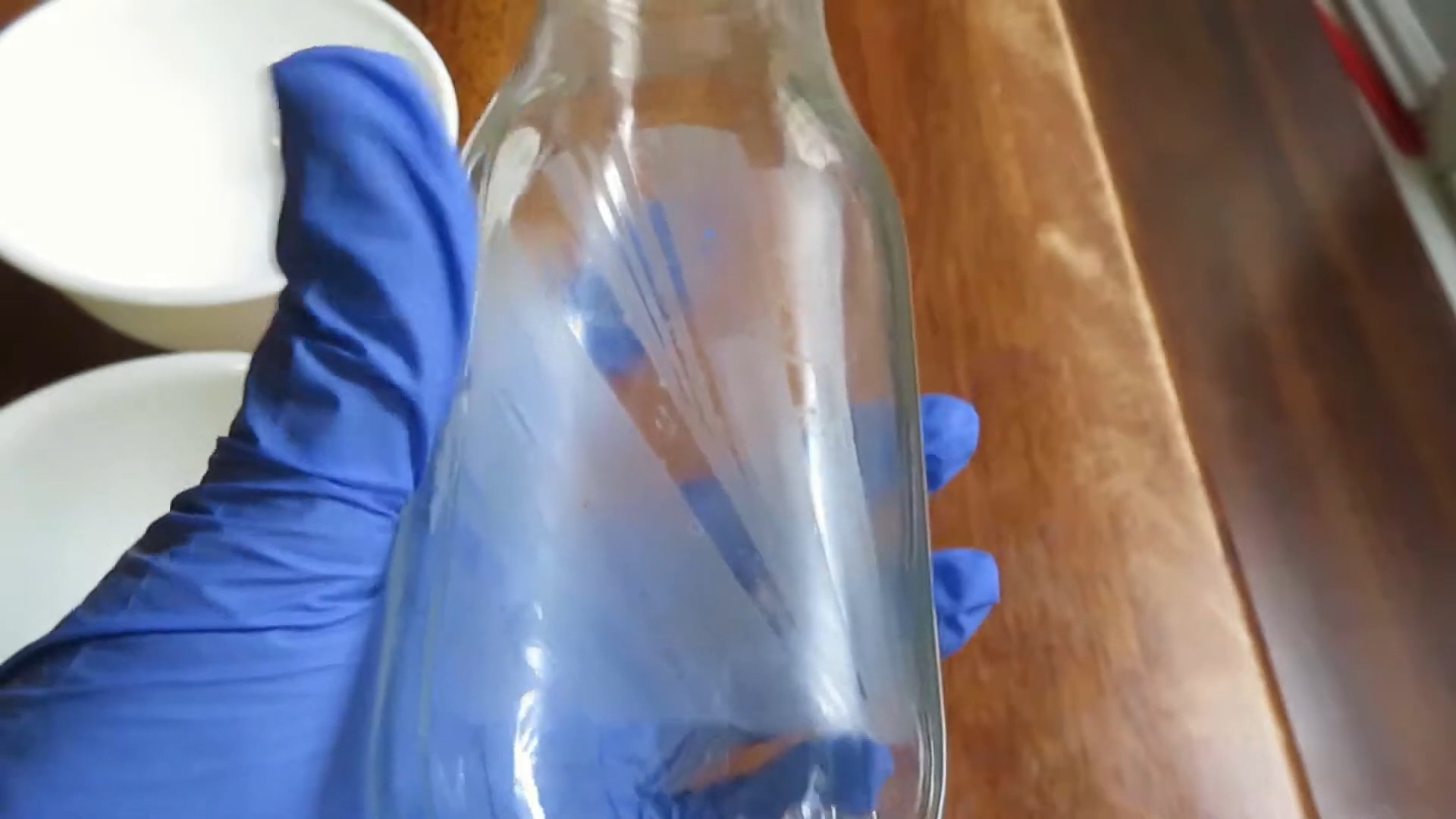 Remove sticker residue with salt