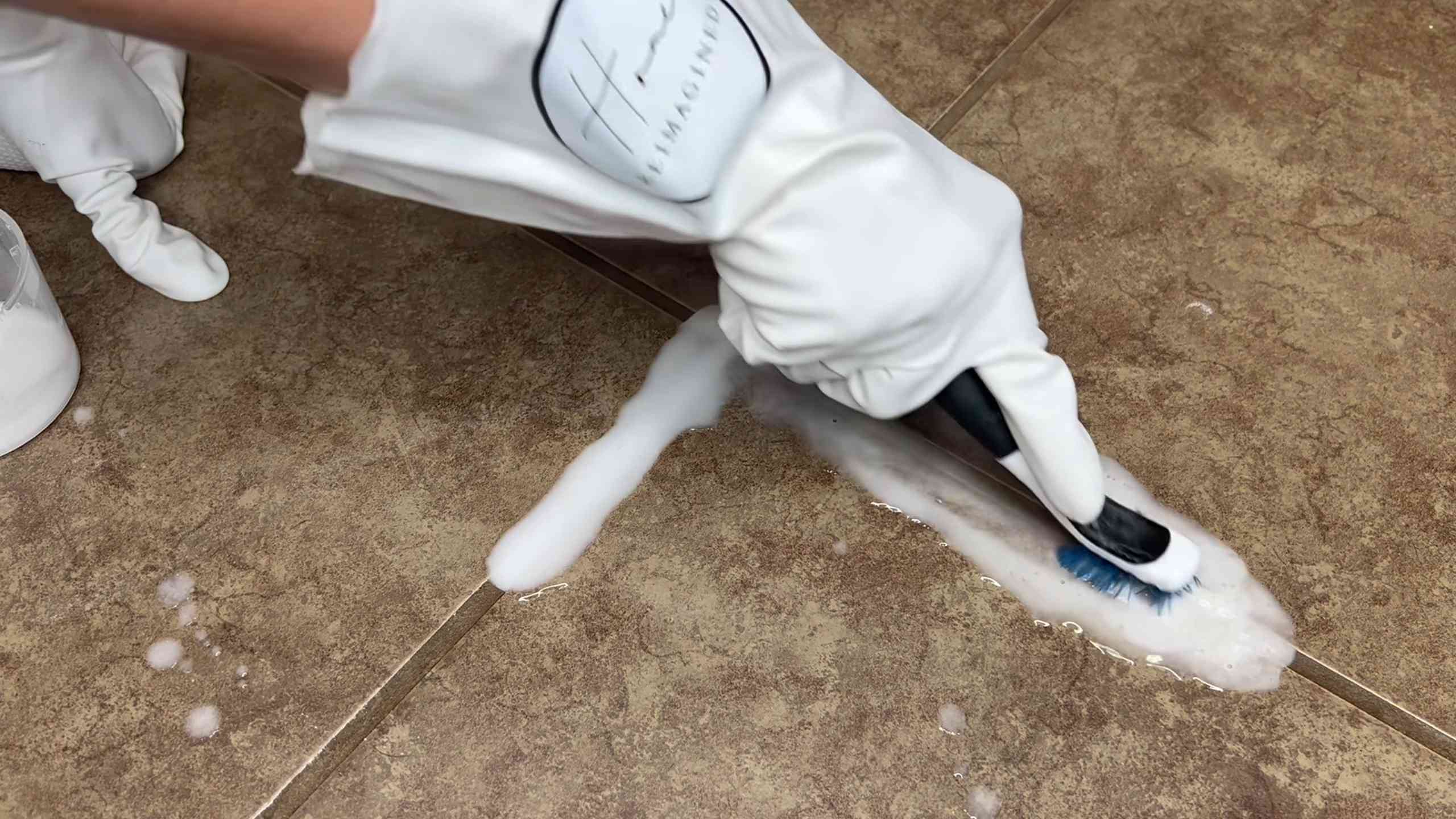 DIY Grout Cleaning Toothbrush