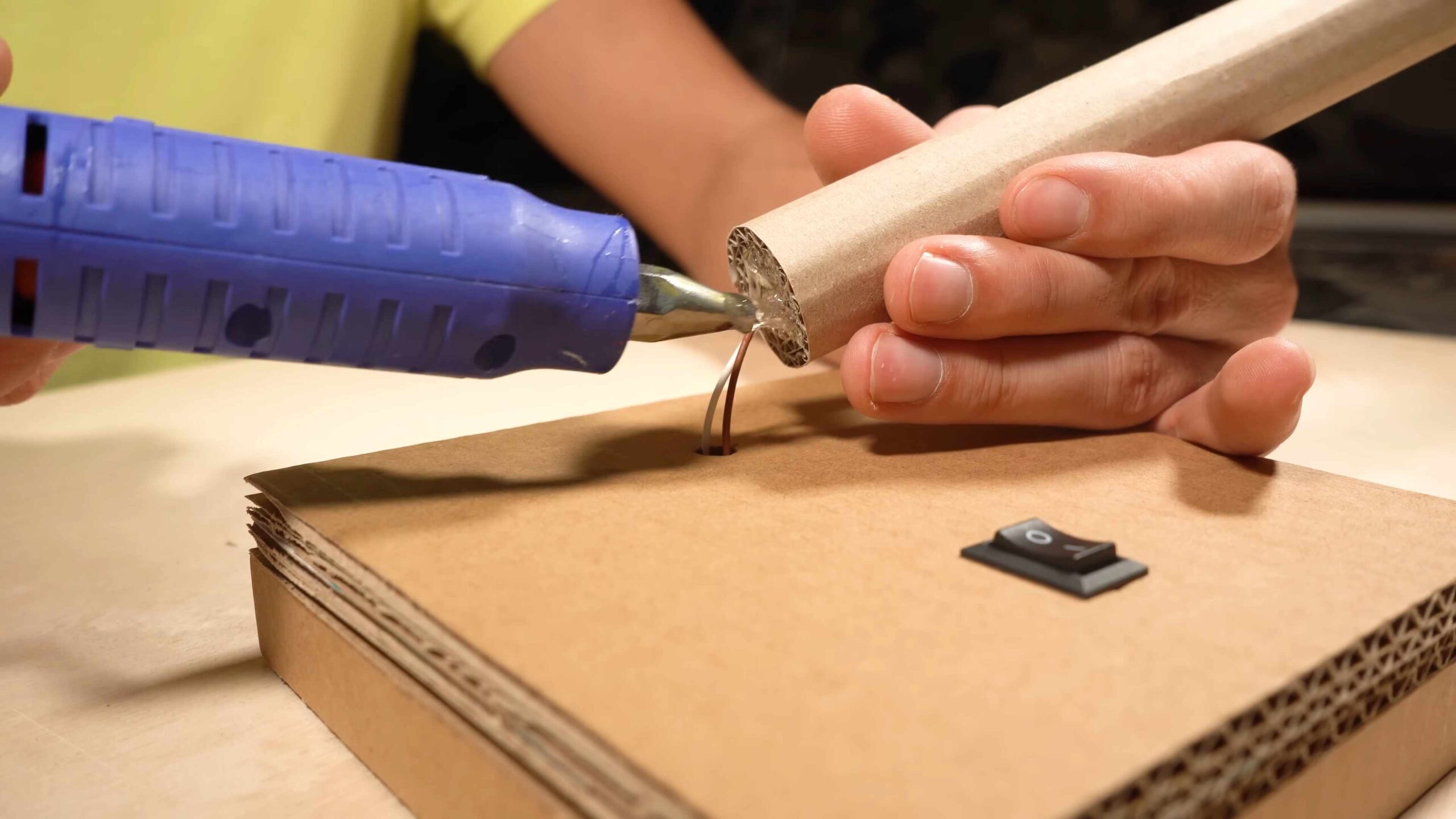 Cardboard Table Fan DIY