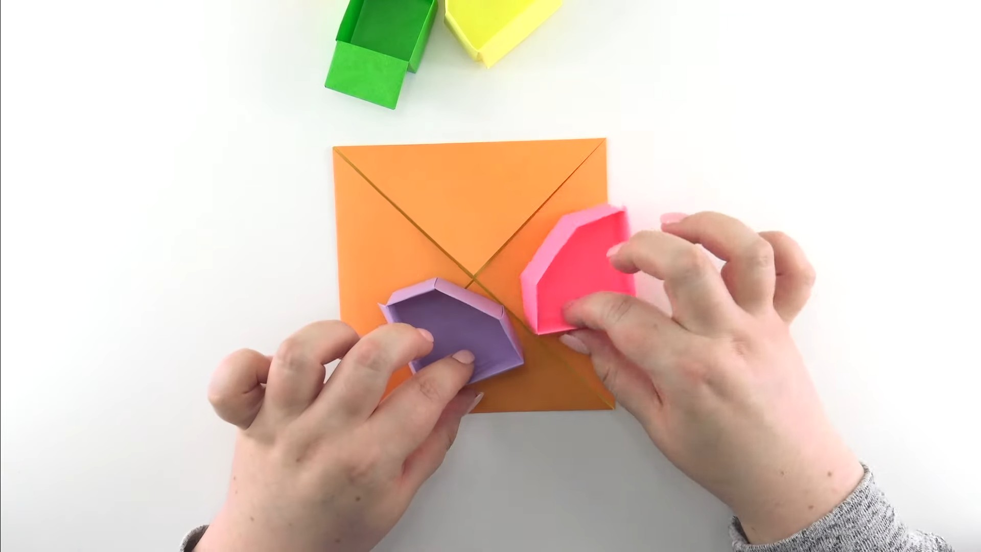 DIY Origami Box Divider